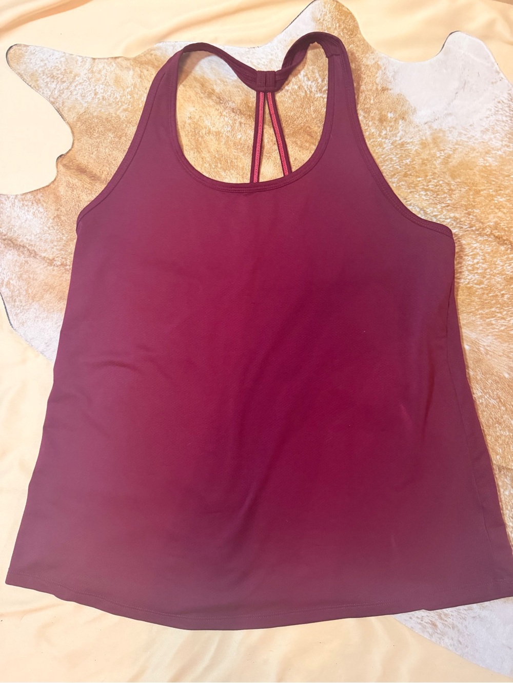 Old Navy Women's Racerback Tank Top - Burgundy